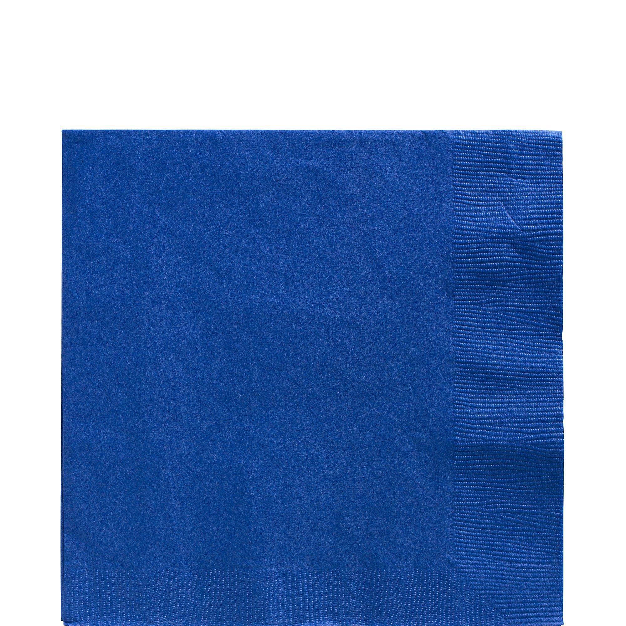 Royal Blue Paper Lunch Napkins, 6.5in, 100ct Party City